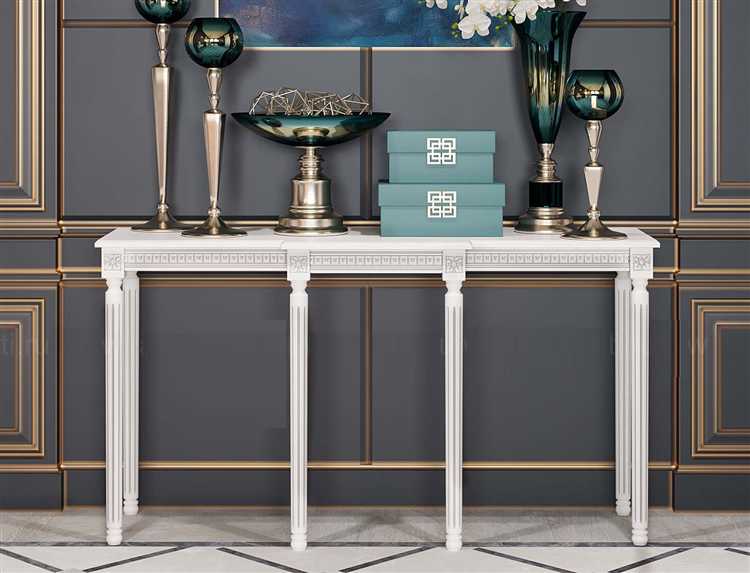 Какие стили интерьера сочетаются с консолью