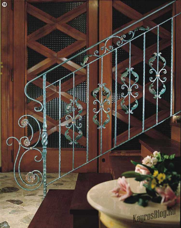 Монтаж кованых перил на бетонные и кирпичные основания