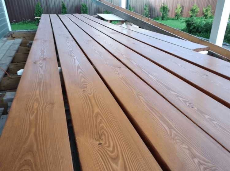 Влияние масляной и красящей отделки на защиту от влаги и гниения