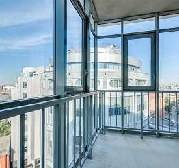 Монтаж рам и установка стеклопакетов