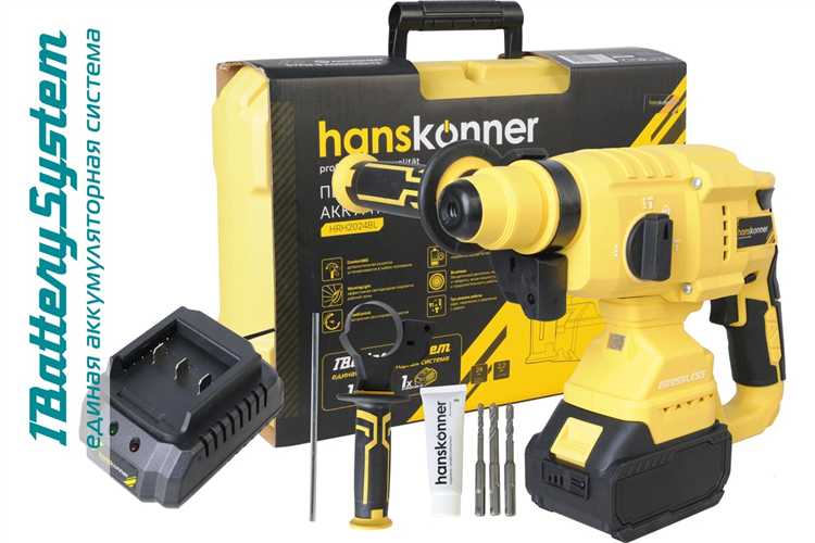 Какие типы перфораторов предлагает Hanskonner для домашнего и профессионального использования