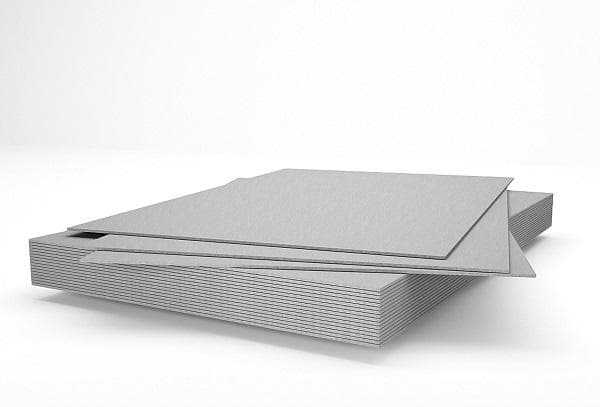 Отличия в весе и толщине прессованного и непрессованного шифера