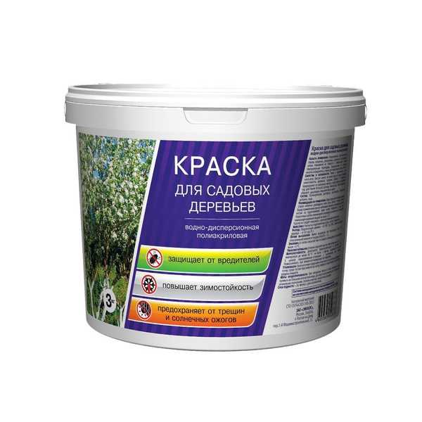 Побелка или краска для деревьев что лучше