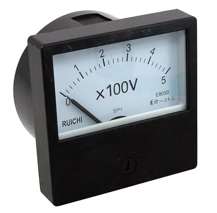 Как выбрать правильную шкалу для измерения напряжения