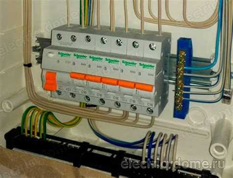 Особенности установки автоматов на вводных столбах