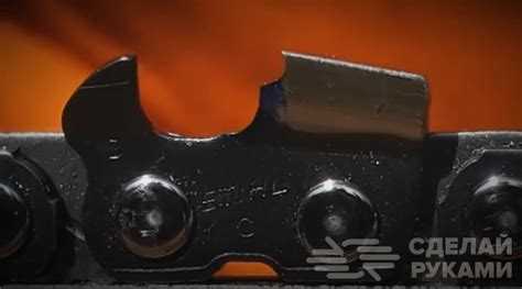 Влияние настройки глубины резания на производительность цепи