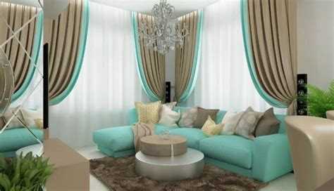 Тиффани и серый: гармония в оформлении интерьера