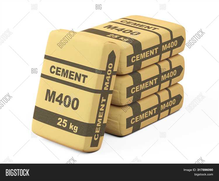 Разница в весе цемента по типу упаковки