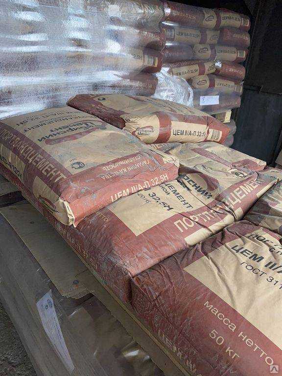 Сколько весит мешок с цементом