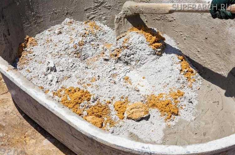 Сколько времени нужно для затвердевания смеси цемента и песка