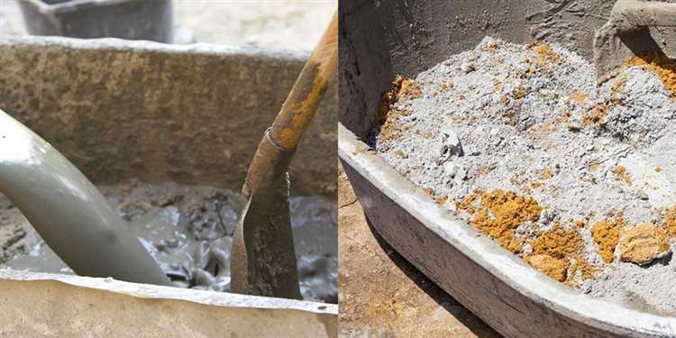 Цемент и песок 1 к 1 что будет