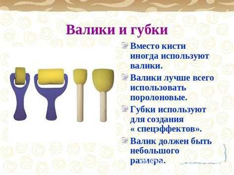Прокраска углов, стыков и труднодоступных мест с использованием мехового валика