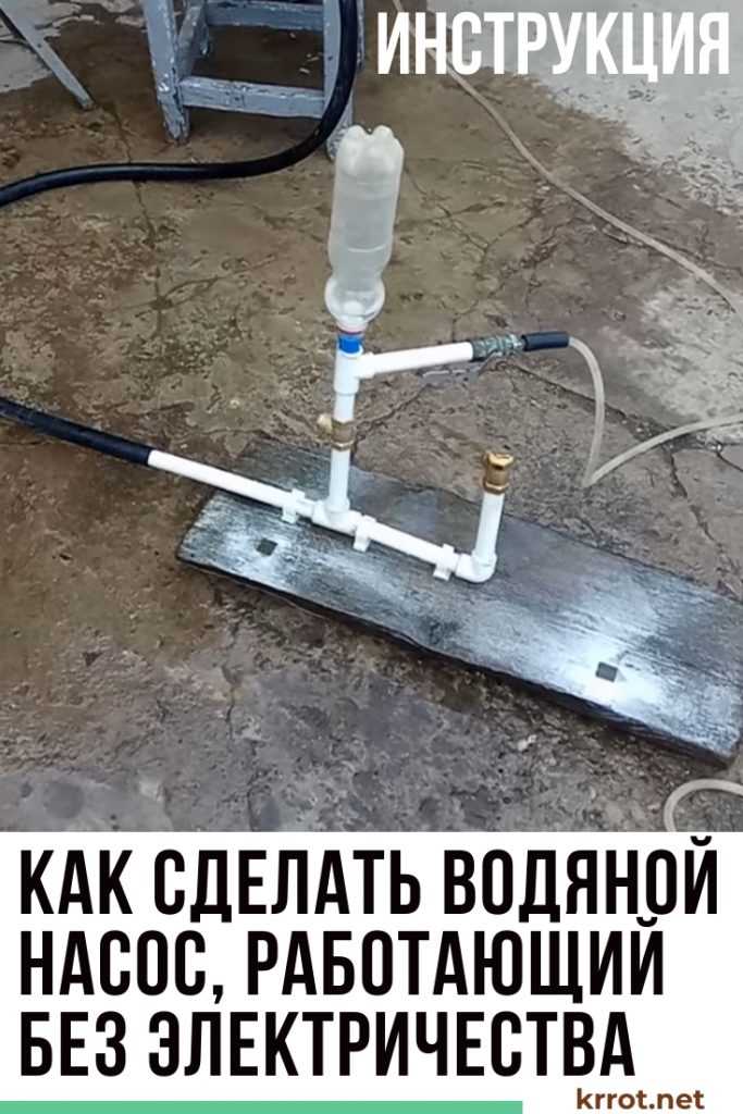 Устройство ручного или механического привода насоса