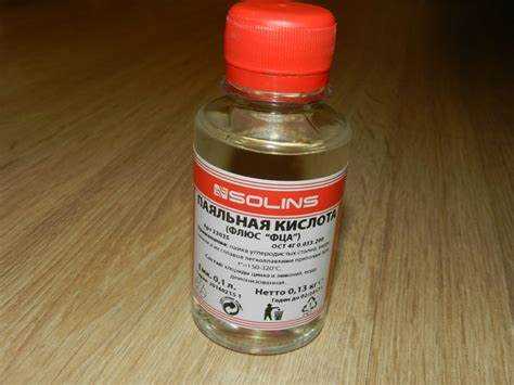 Зачем нужна паяльная кислота при пайке Зачем нужна паяльная кислота при пайке